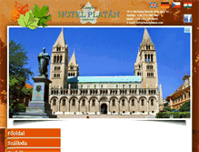 Tablet Screenshot of hotelplatan.com